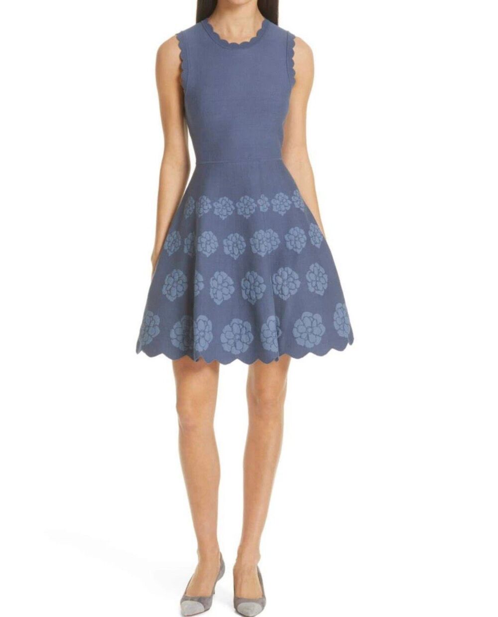 Kate Spade Flora Hem Sweater Dress Women’s Size XXL
